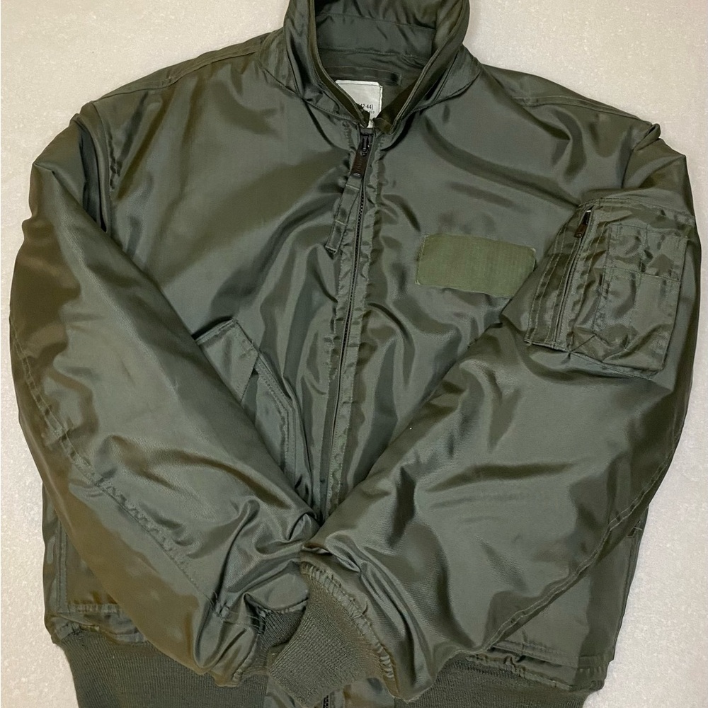 Vtg Flyer’s Cold Weather US Military Jacket, CWU-45/P LARGE (42-44) - Picture 2 of 15